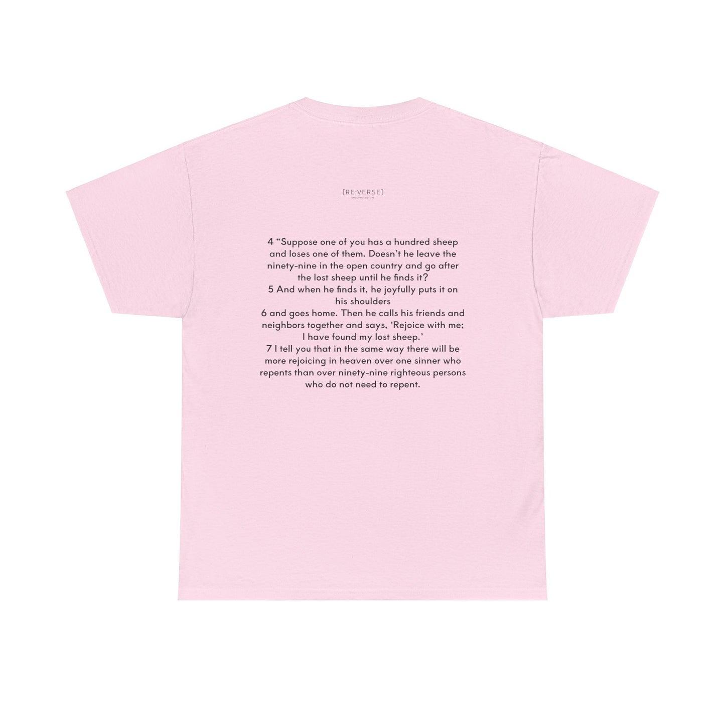 RE:VERSE - Cotton "I'm The One" Tee - Luke 15:4-7