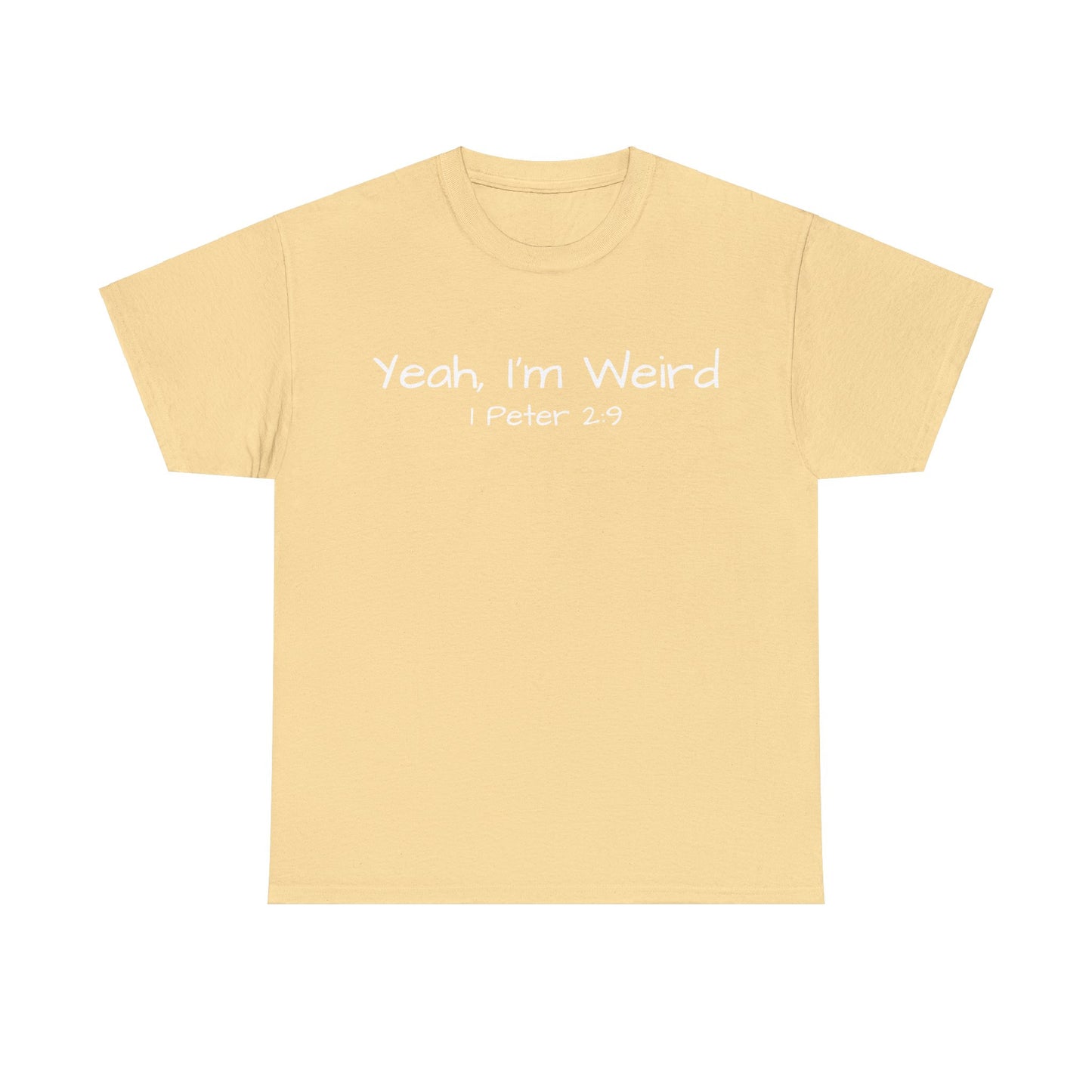 Re:Verse - Cotton "Weird" Tee - 1 Peter 2:9