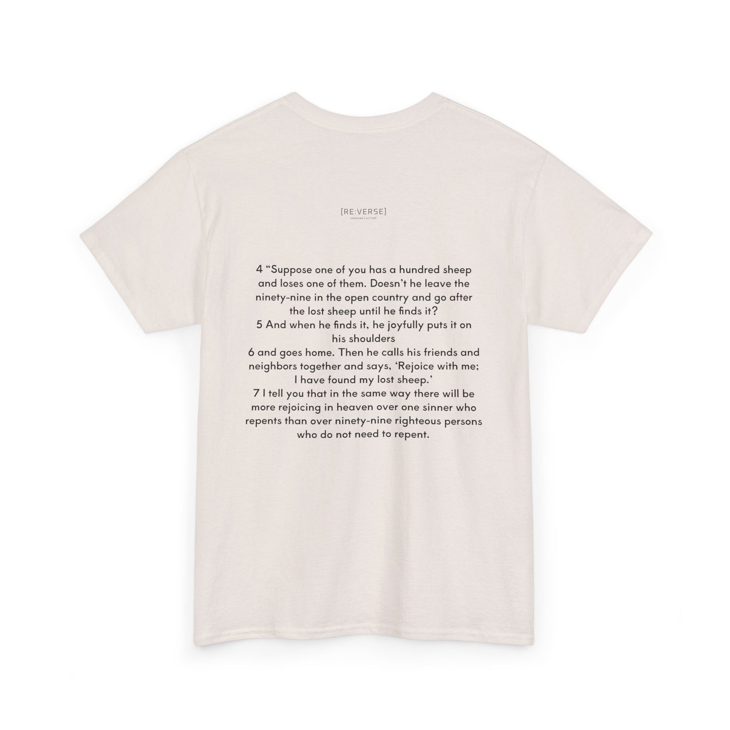 RE:VERSE - Cotton "I'm The One" Tee - Luke 15:4-7