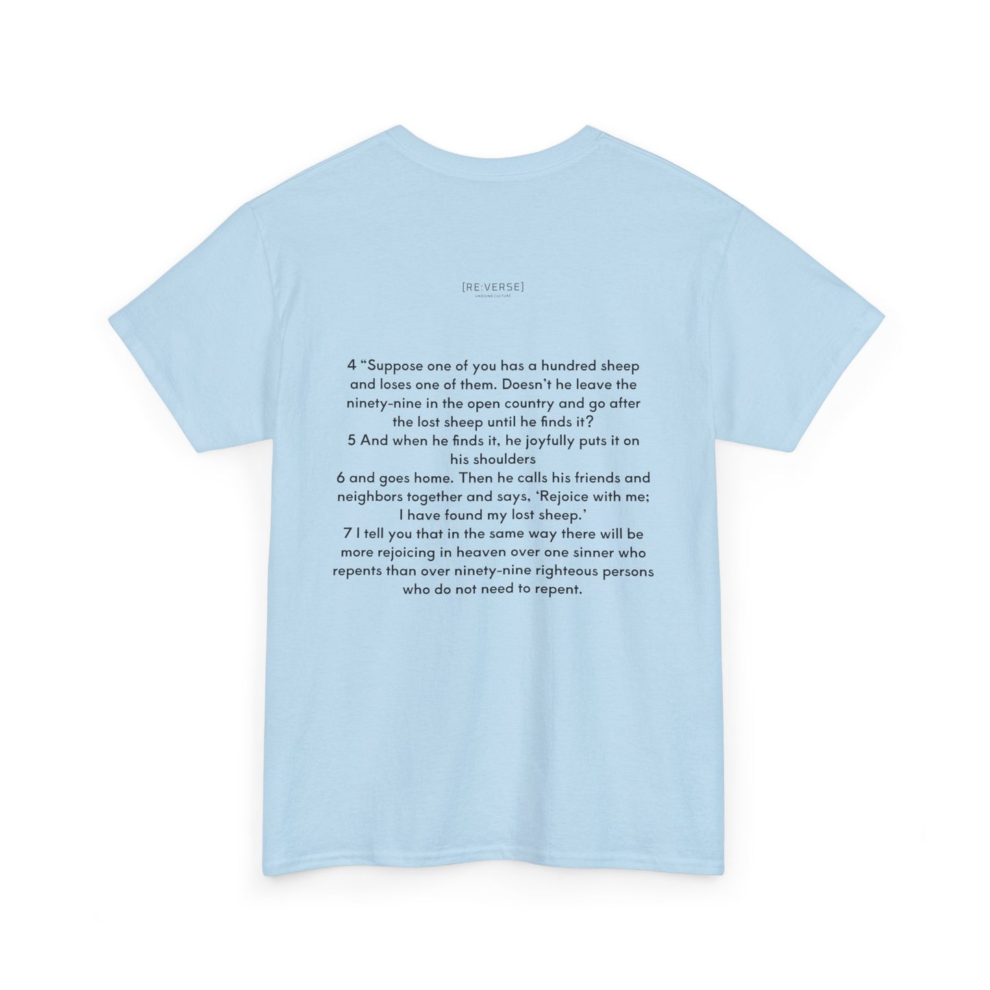 RE:VERSE - Cotton "I'm The One" Tee - Luke 15:4-7