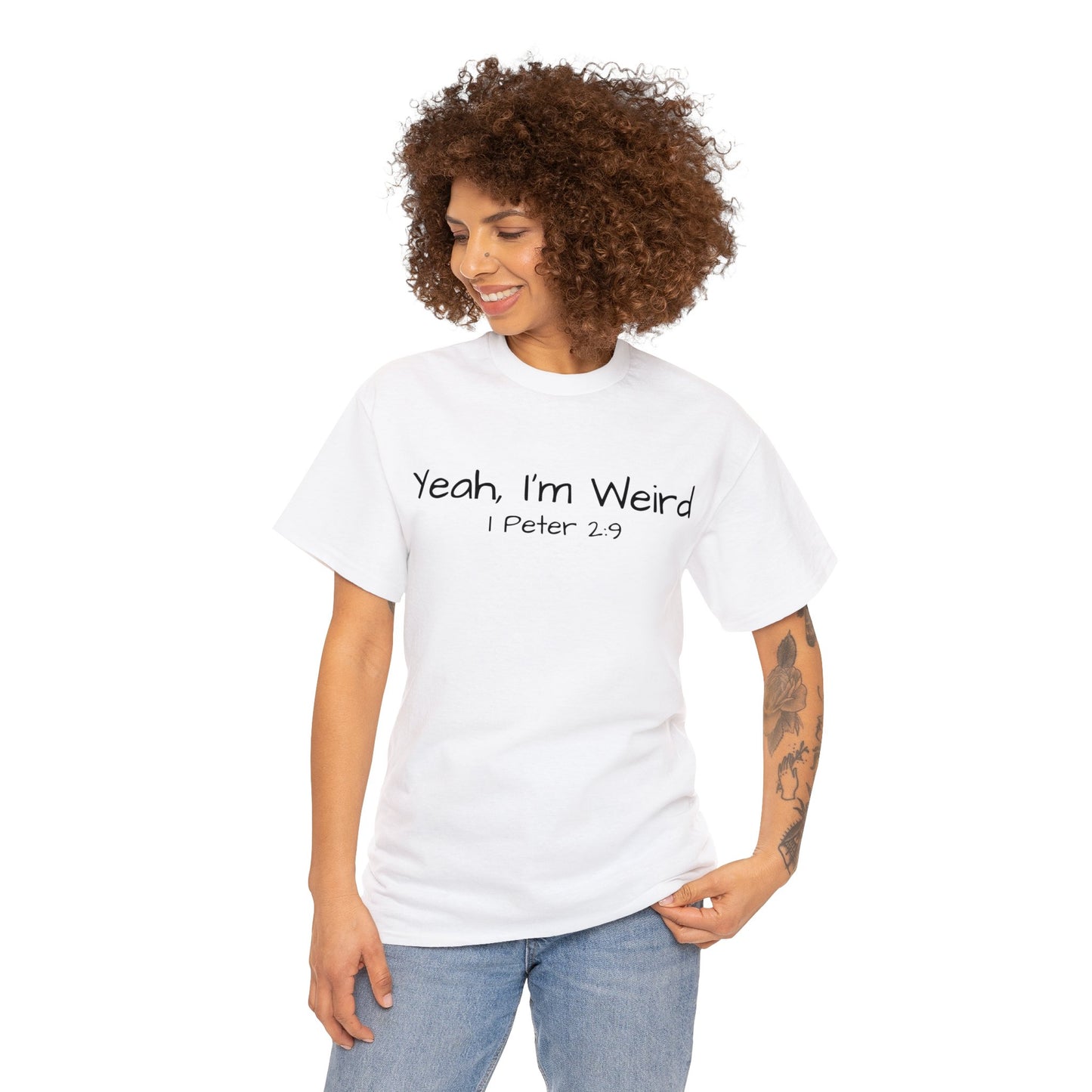 Re:Verse - Cotton "Weird" Tee - 1 Peter 2:9