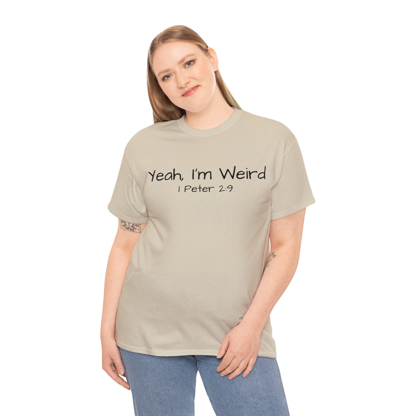 Re:Verse - Cotton "Weird" Tee - 1 Peter 2:9