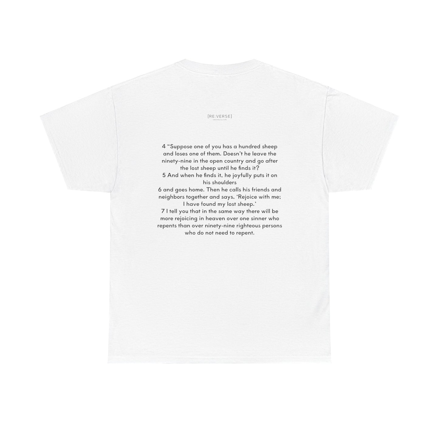 RE:VERSE - Cotton "I'm The One" Tee - Luke 15:4-7