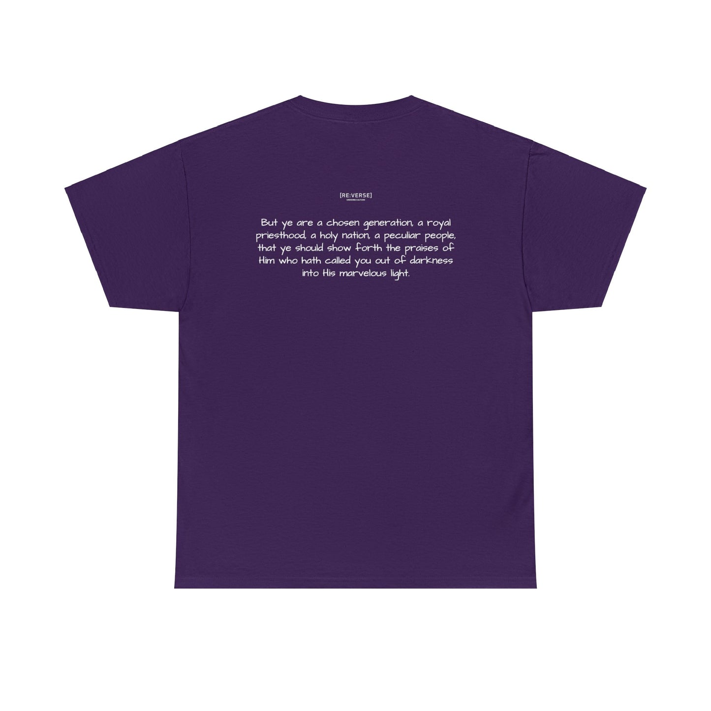 Re:Verse - Cotton "Weird" Tee - 1 Peter 2:9