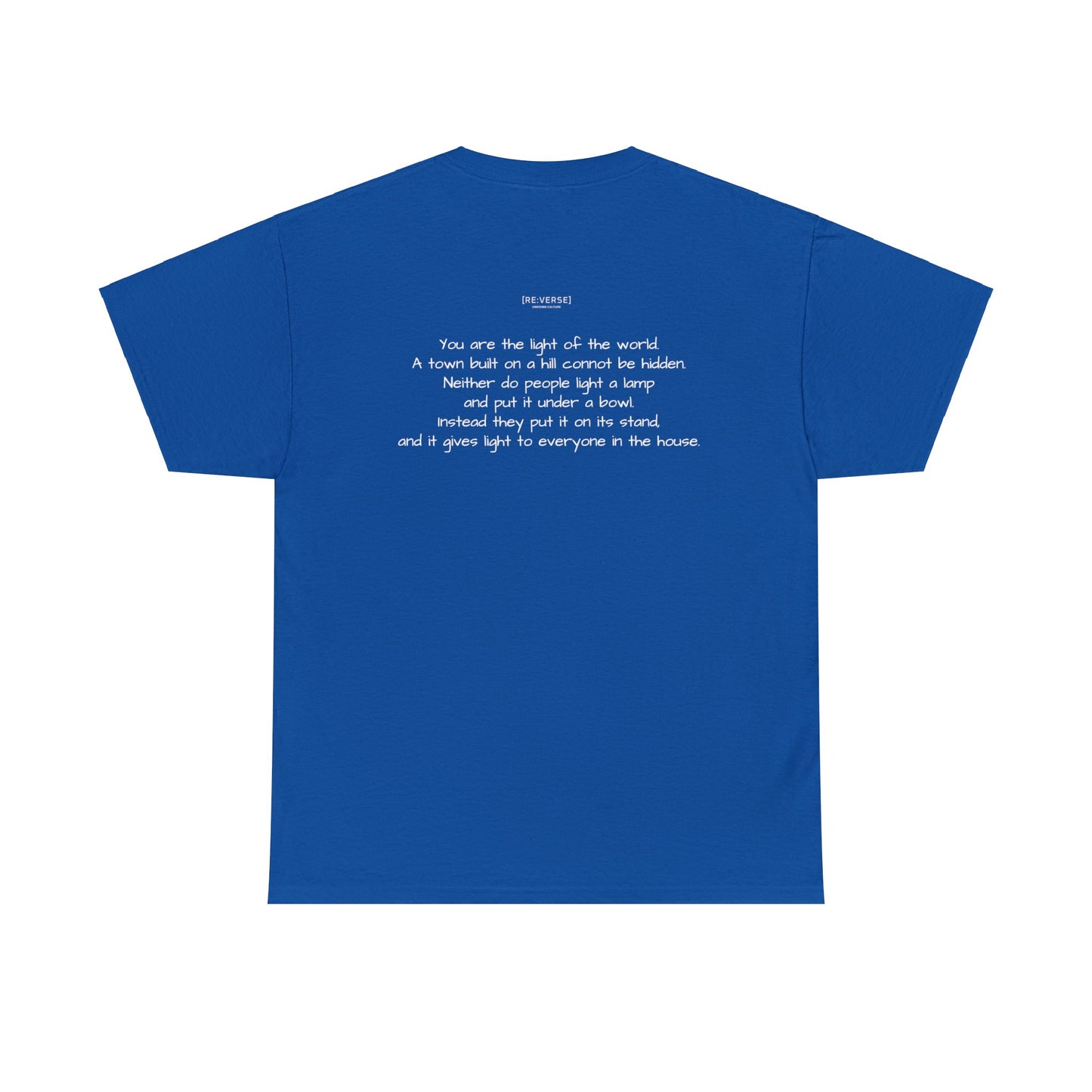 Re:Verse - Cotton "Lit" Tee - Matthew 5:14-15