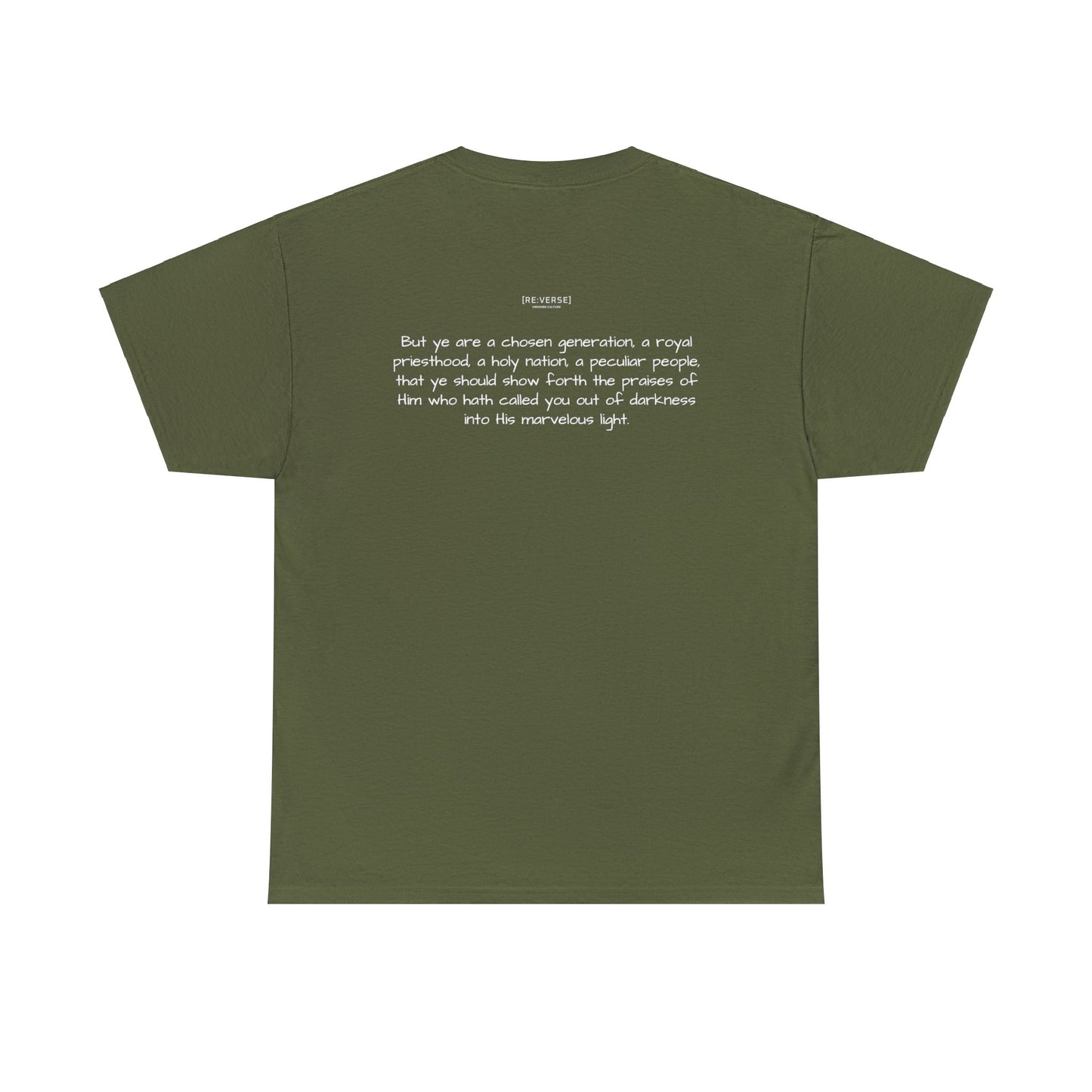 Re:Verse - Cotton "Weird" Tee - 1 Peter 2:9