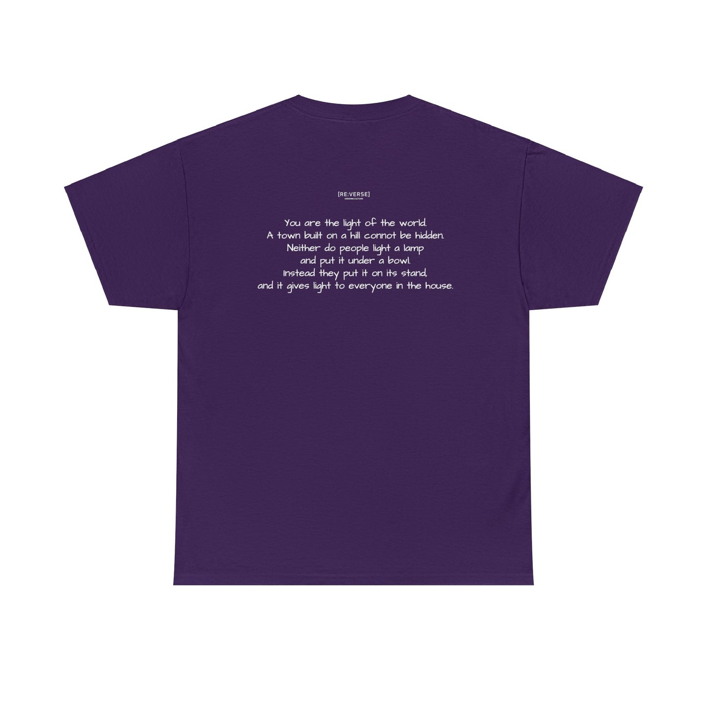 Re:Verse - Cotton "Lit" Tee - Matthew 5:14-15