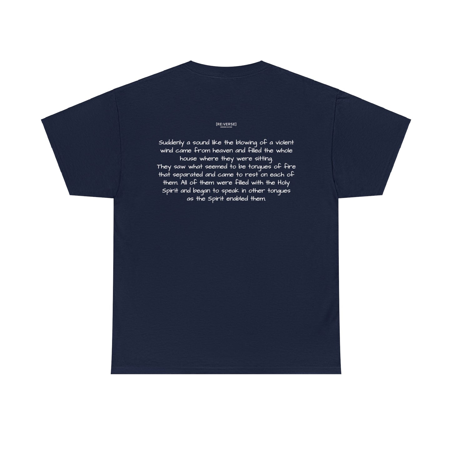 Re:Verse - Cotton "Ghosted" Tee - Acts 2:2-4