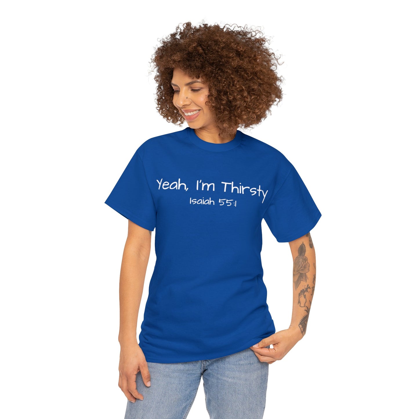 Re:Verse - Cotton "Thirsty" Tee - Isaiah 55:1