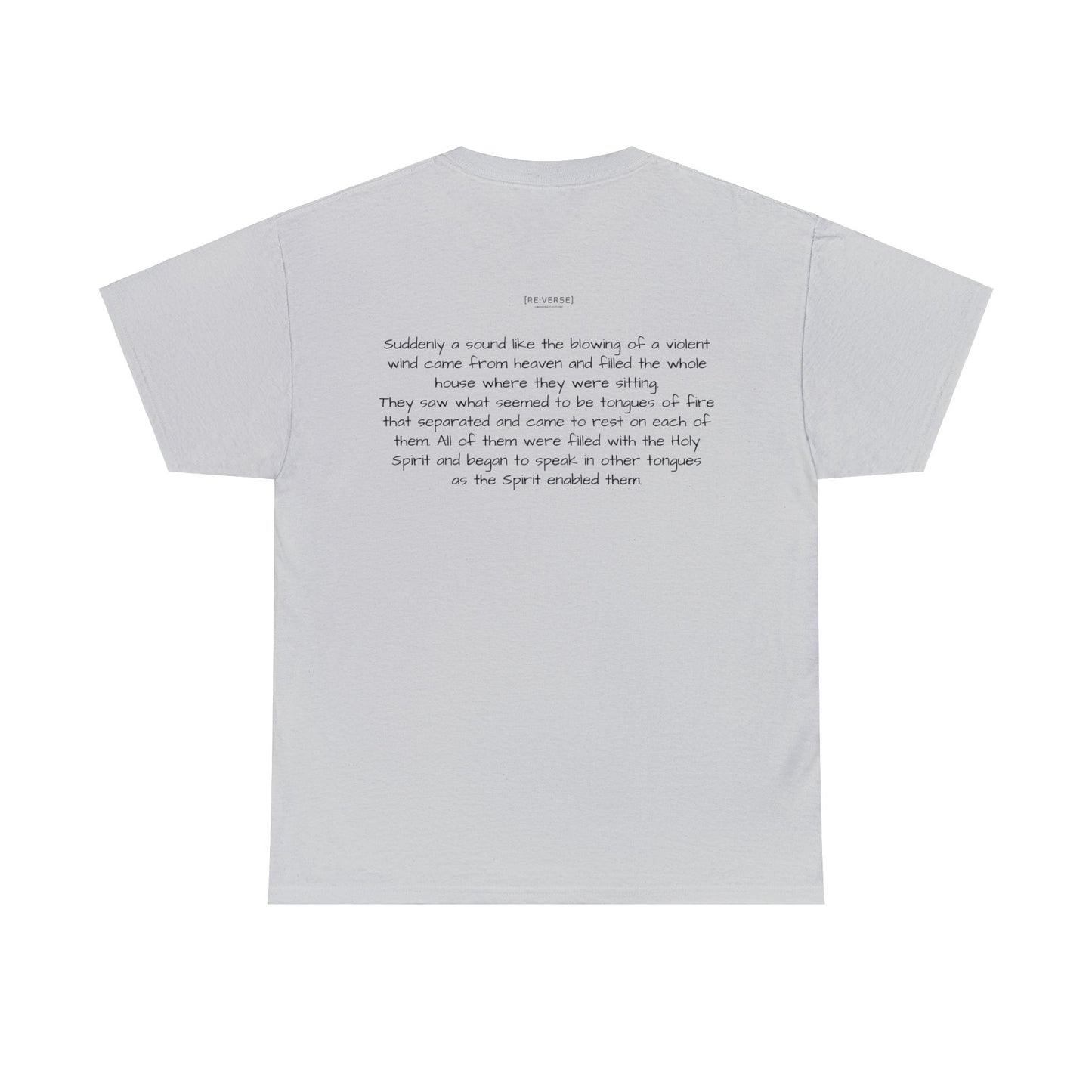 Re:Verse - Cotton "Ghosted" Tee - Acts 2:2-4