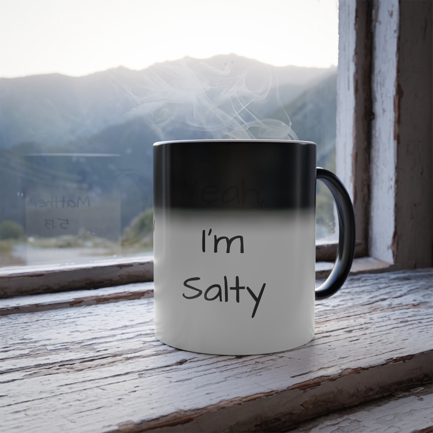 Re:Verse - "Salty" Matthew 5:13 - Color Morphing Mug, 11oz