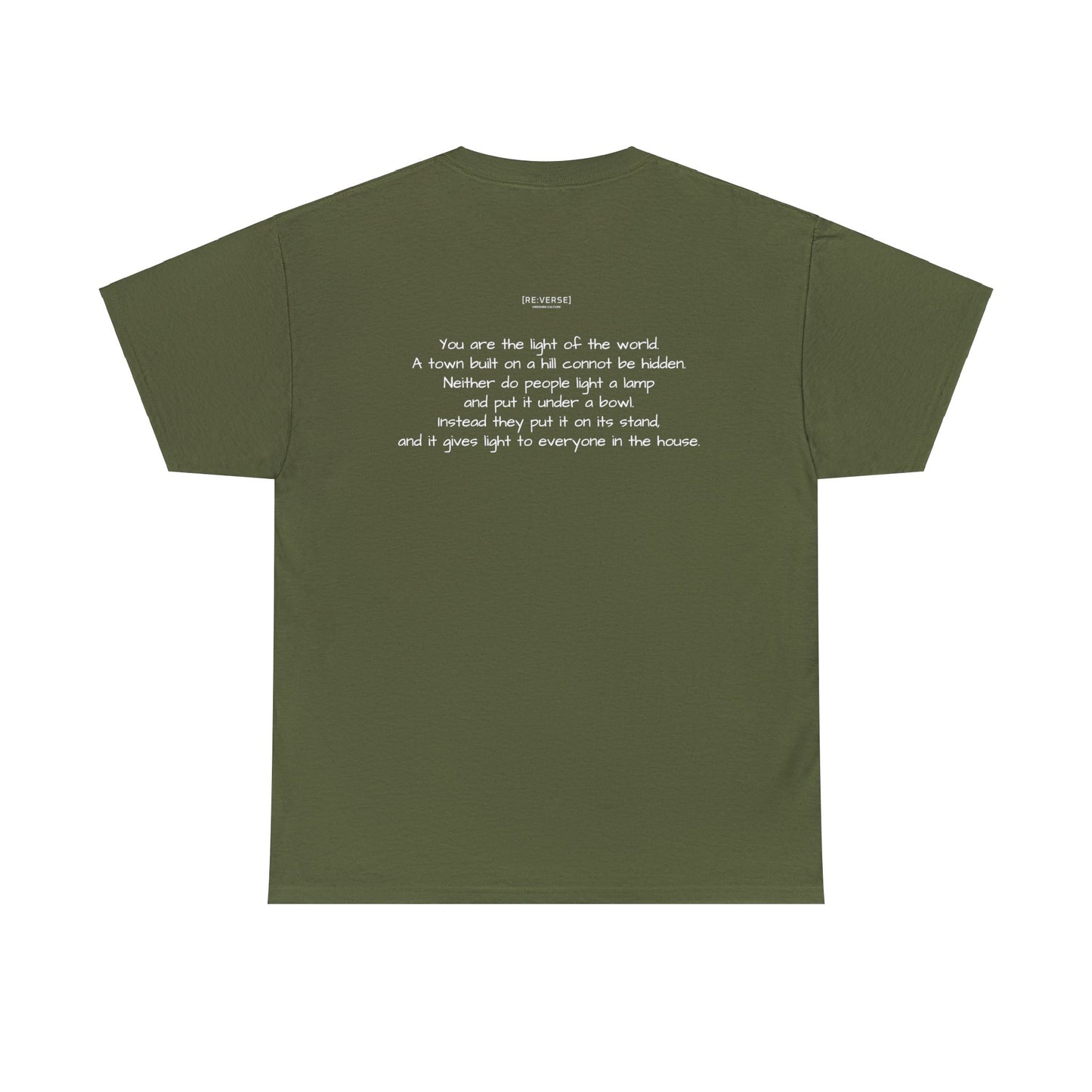 Re:Verse - Cotton "Lit" Tee - Matthew 5:14-15