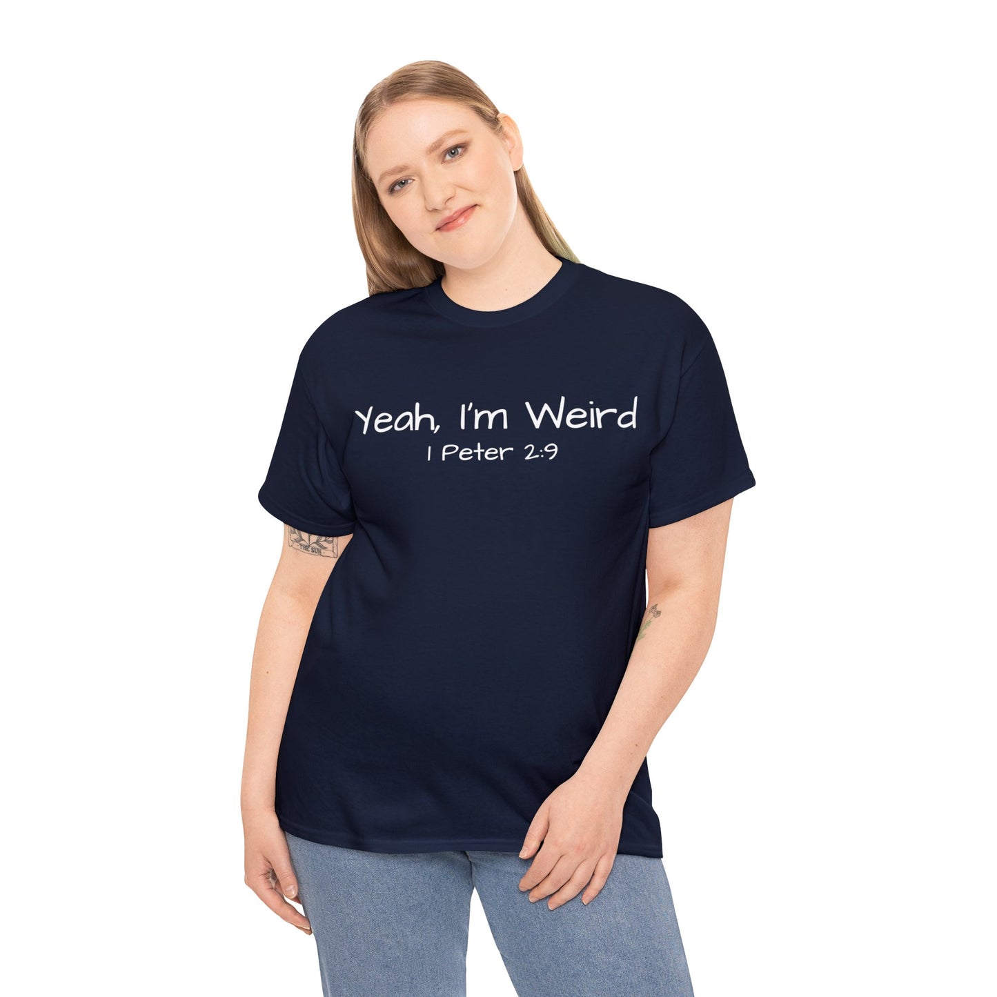 Re:Verse - Cotton "Weird" Tee - 1 Peter 2:9