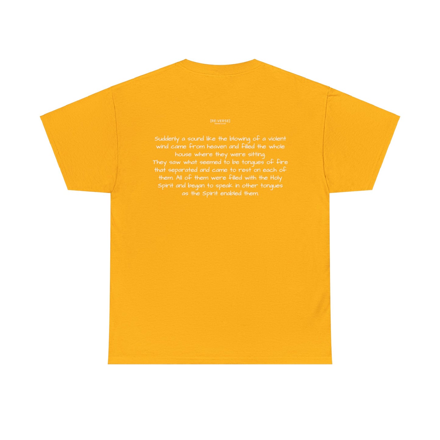 Re:Verse - Cotton "Ghosted" Tee - Acts 2:2-4