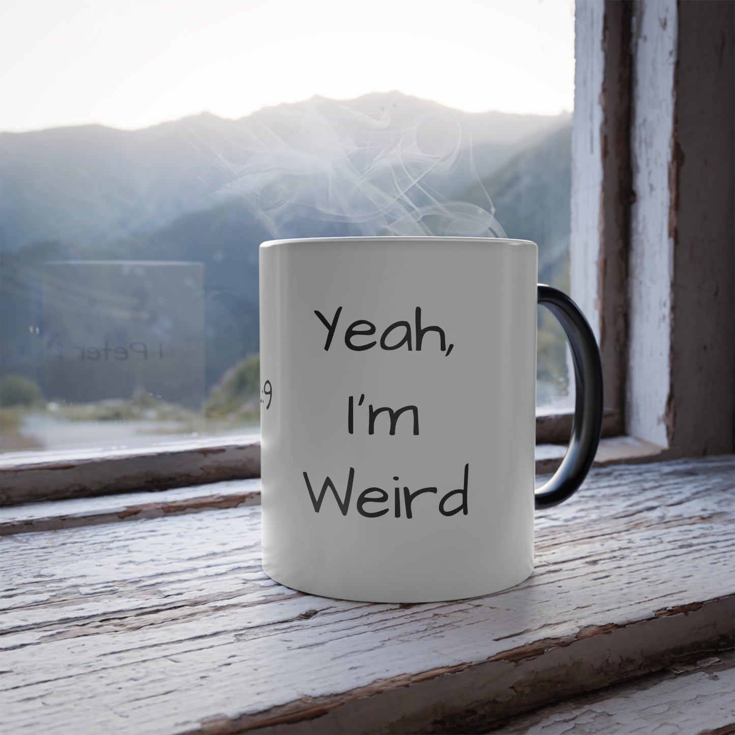 Re:Verse - "Weird" 1 Peter 2:9  - Color Morphing Mug, 11oz