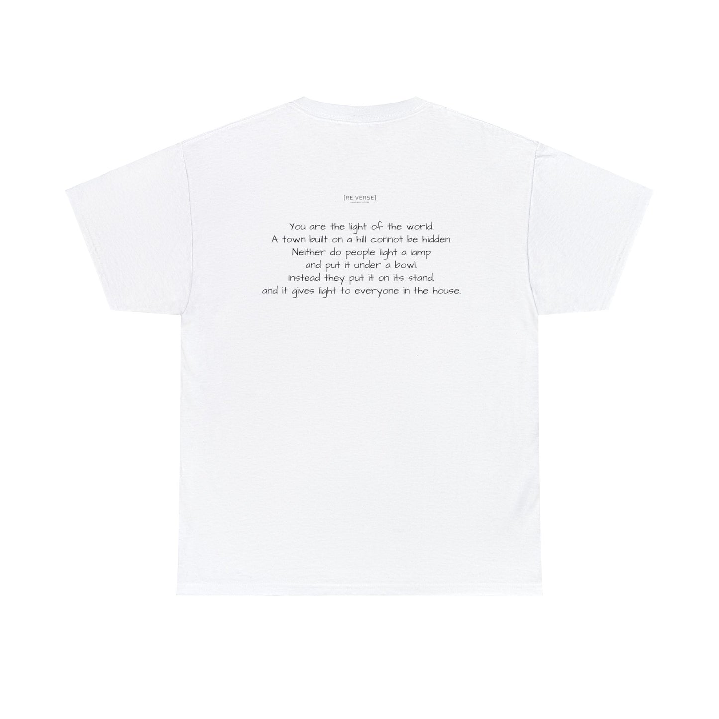 Re:Verse - Cotton "Lit" Tee - Matthew 5:14-15