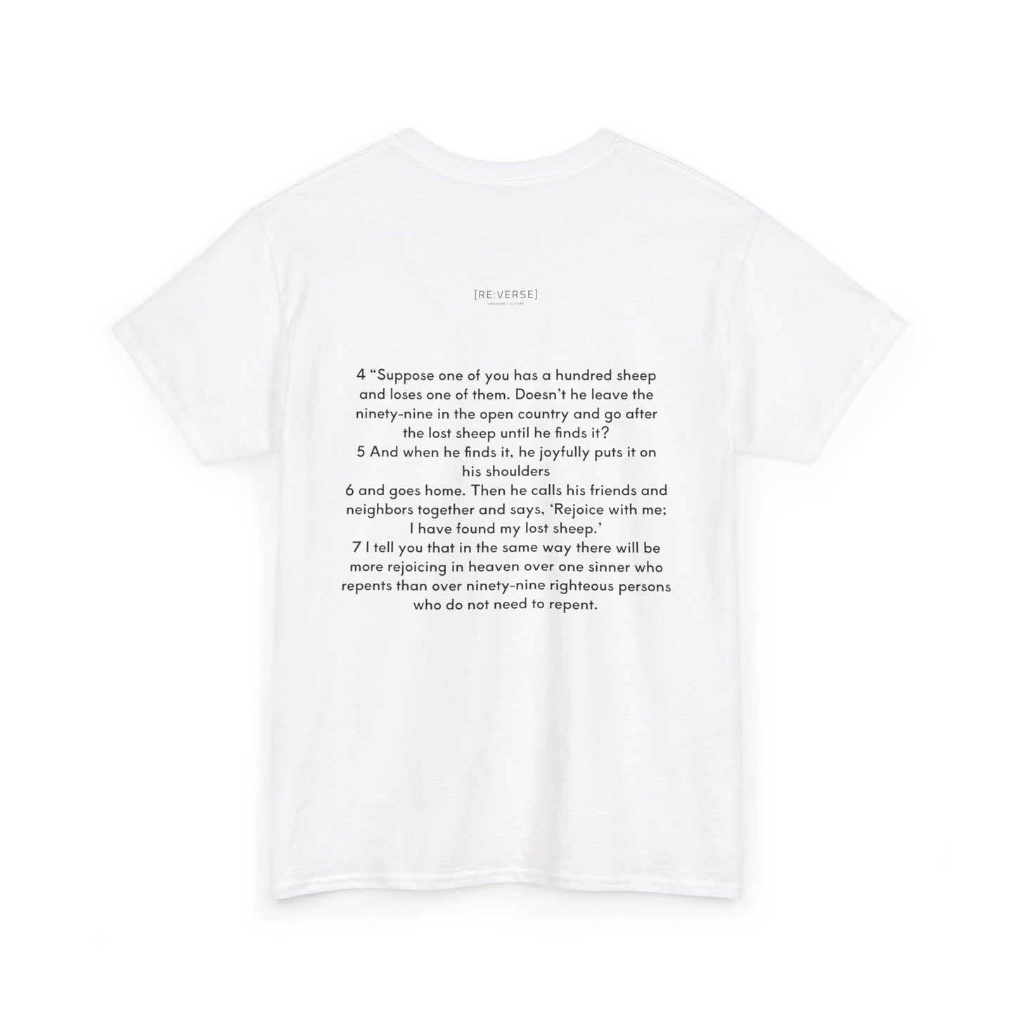 RE:VERSE - Cotton "I'm The One" Tee - Luke 15:4-7