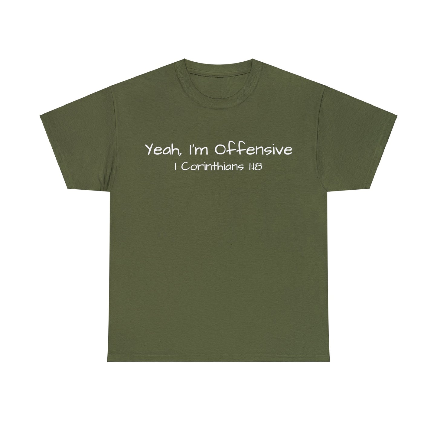 Re:Verse - Cotton "Offensive" Tee - 1 Corinthians 1:18