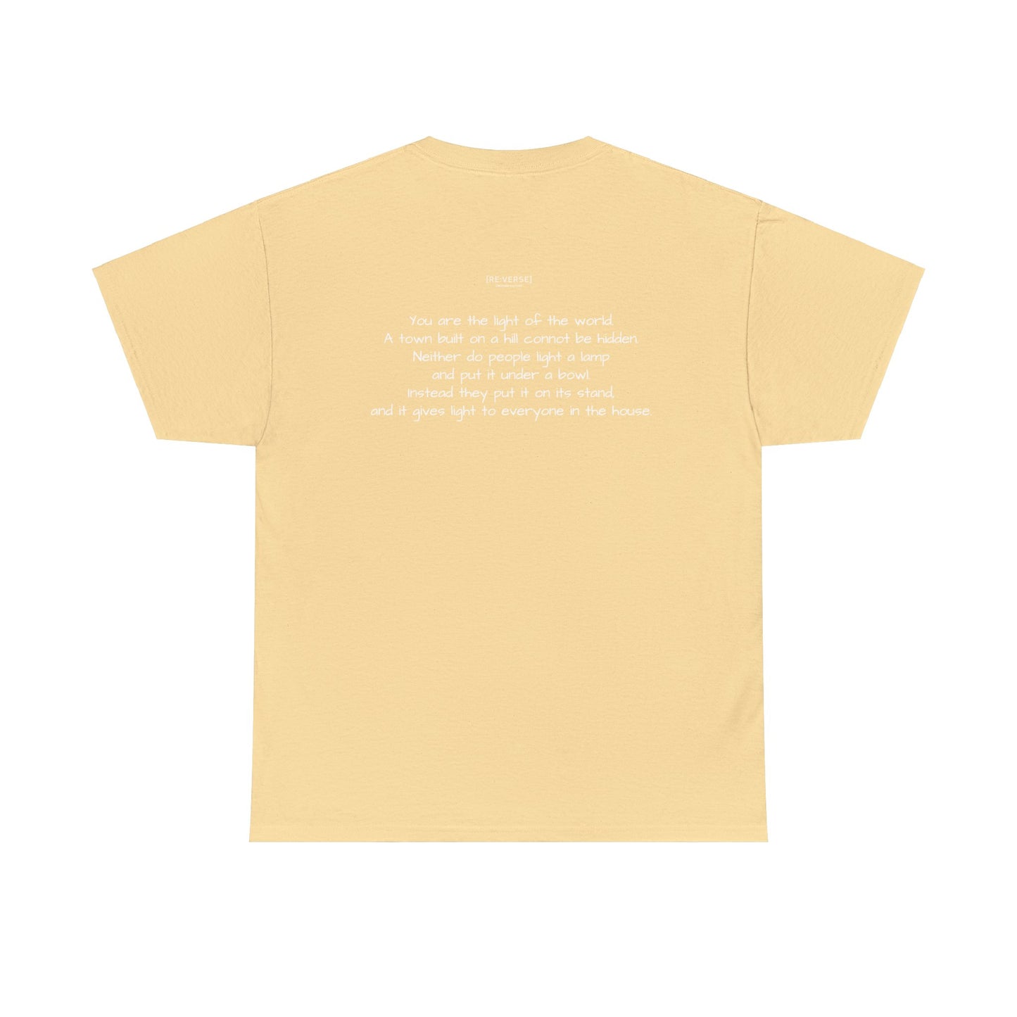 Re:Verse - Cotton "Lit" Tee - Matthew 5:14-15