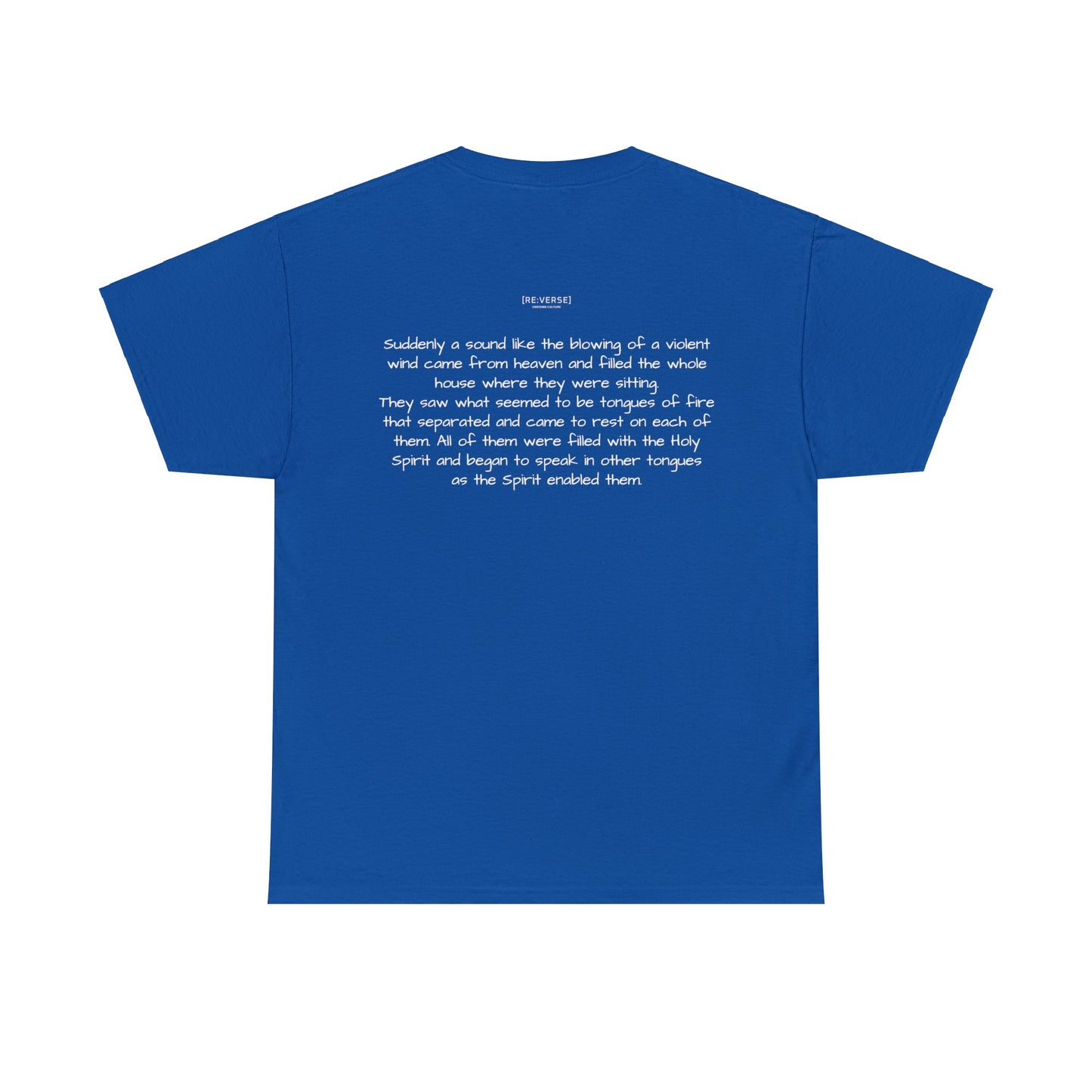 Re:Verse - Cotton "Ghosted" Tee - Acts 2:2-4