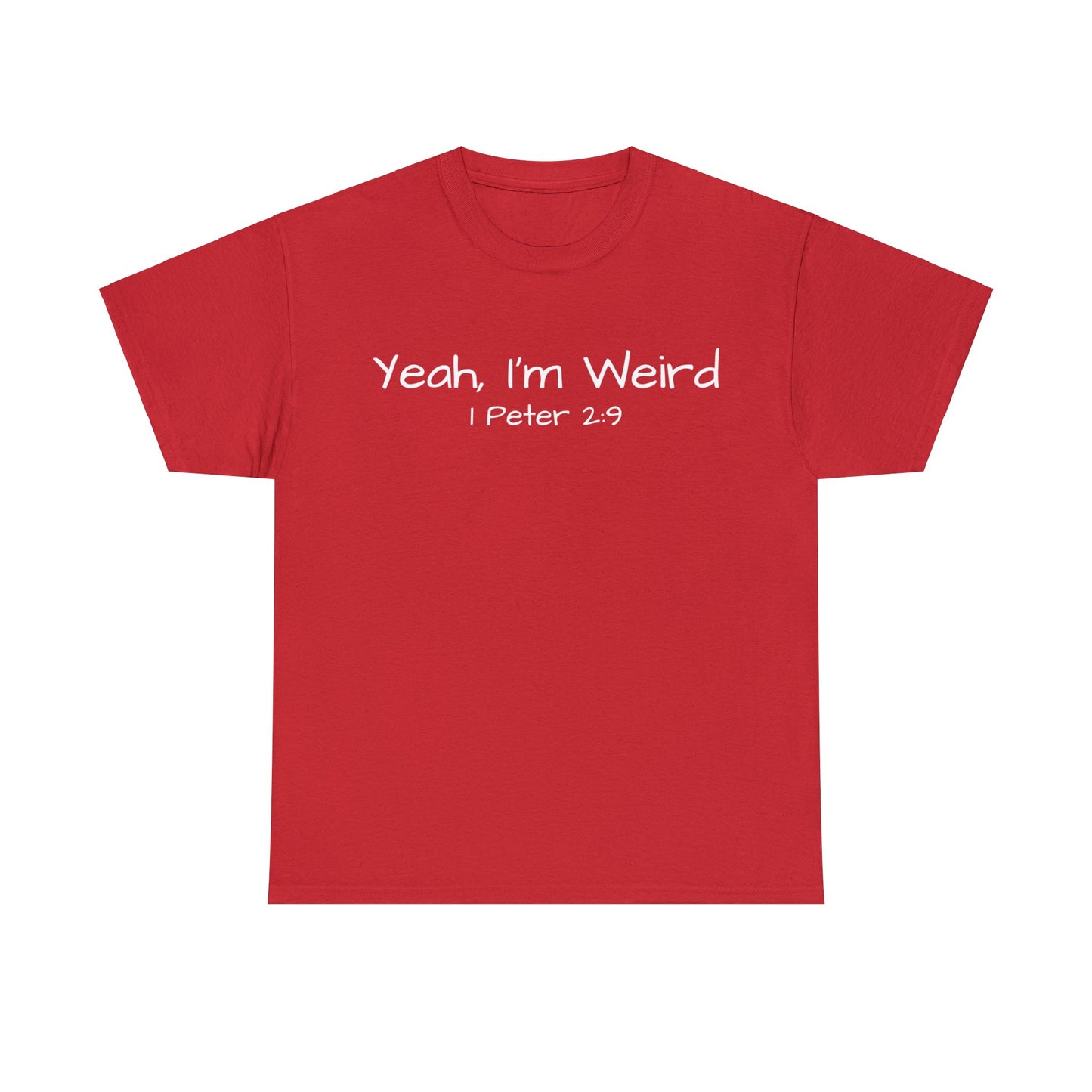 Re:Verse - Cotton "Weird" Tee - 1 Peter 2:9