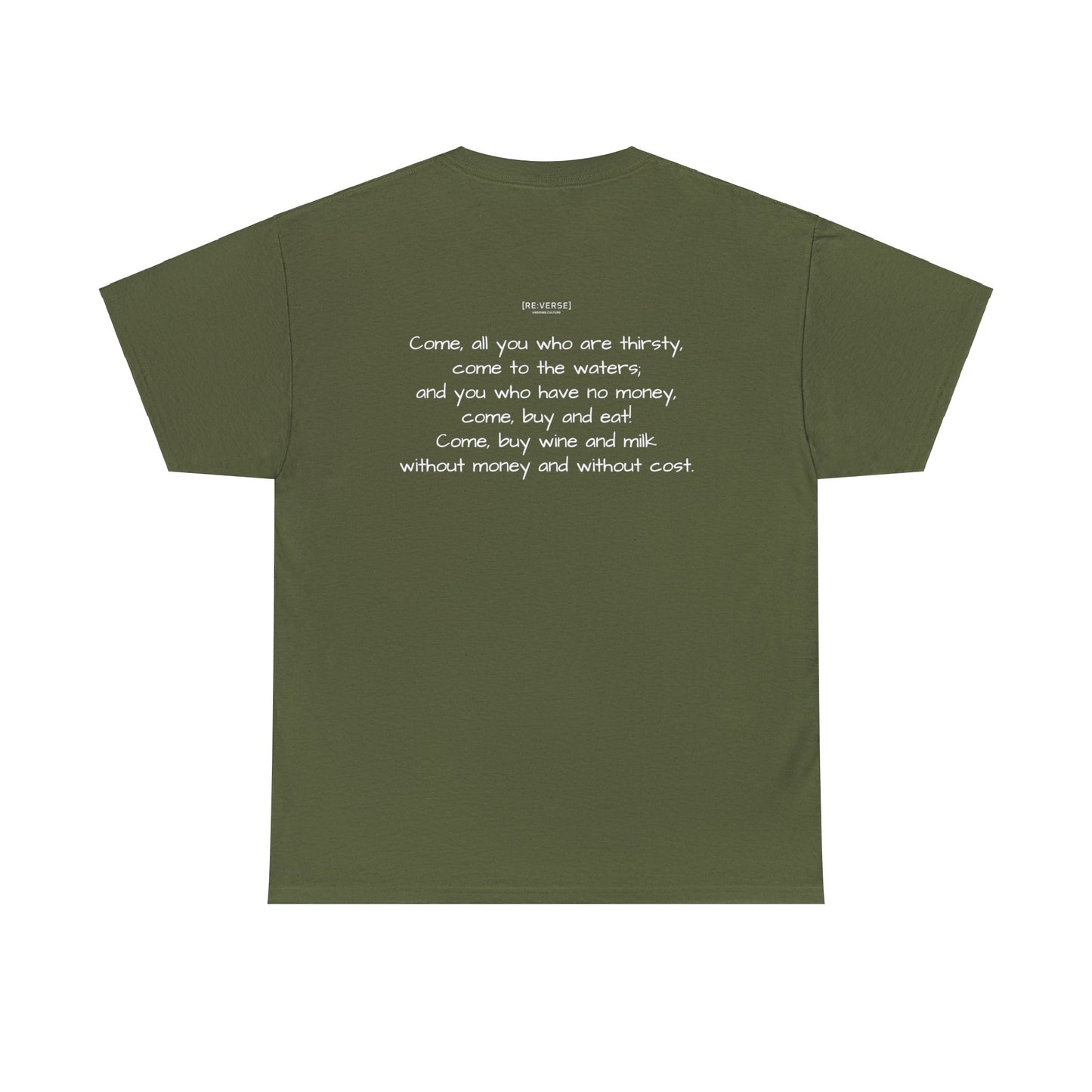 Re:Verse - Cotton "Thirsty" Tee - Isaiah 55:1