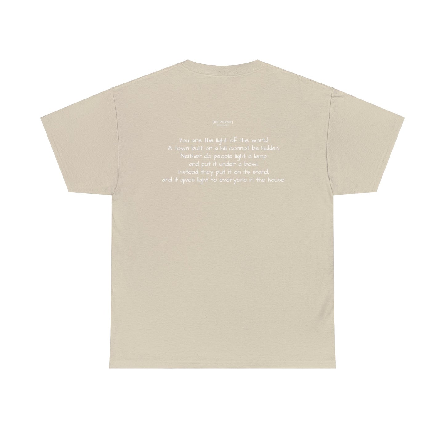 Re:Verse - Cotton "Lit" Tee - Matthew 5:14-15