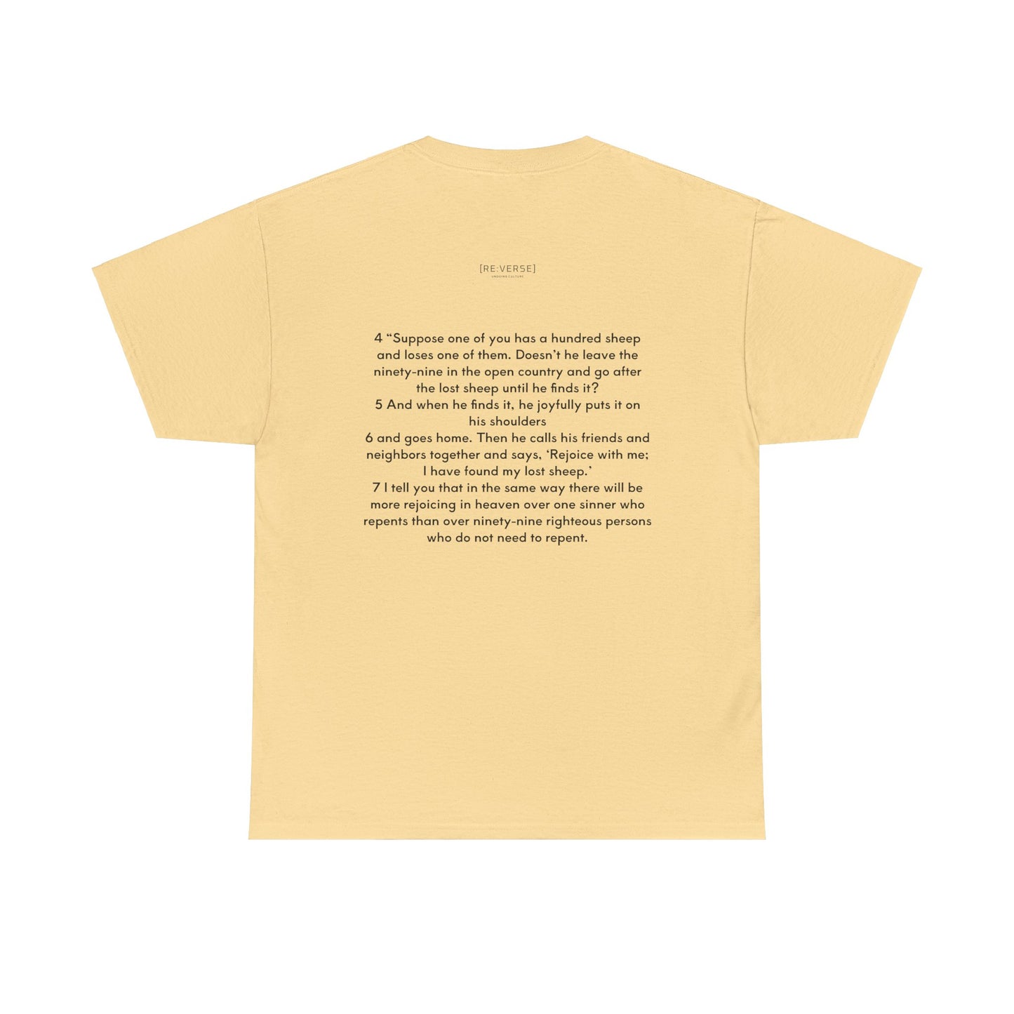 RE:VERSE - Cotton "I'm The One" Tee - Luke 15:4-7